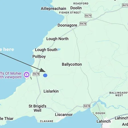 Appartamento Dun Aengus On The Cliffs Of Moher Liscannor